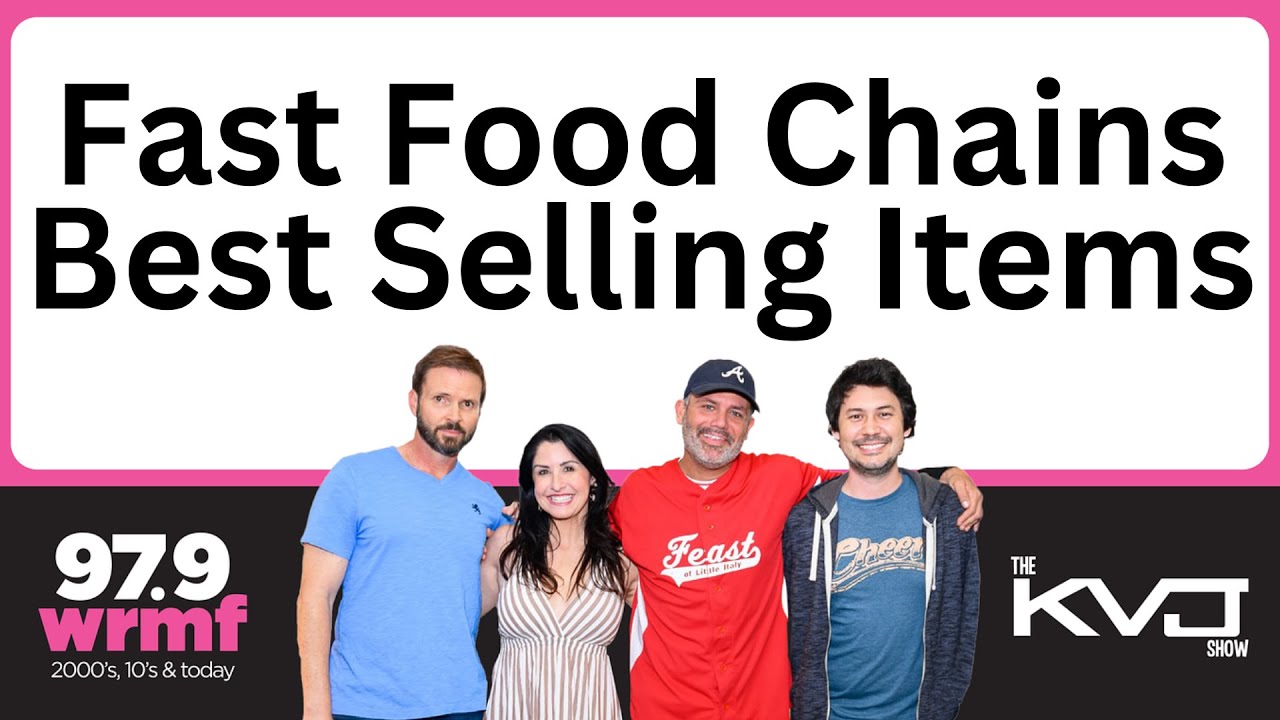 Fast Food Chains Best Selling Items - YouTube