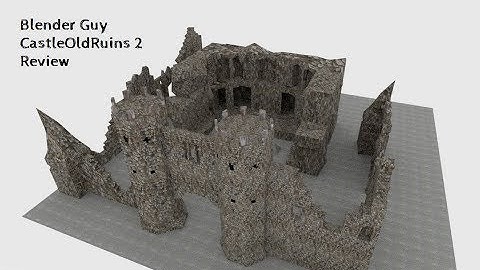 Blender 3D Castle Ruins 2 Trailer