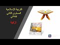 المستوى الثاني سورة الفاتحة الله رب العالمين الواحد الخالق الحافظ