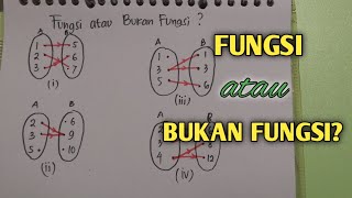 Determining Whether a Function or Not a Function from an Arrow Diagram | Junior High School Mathe...