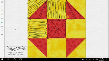 Shoofly Quilt Block Quilting Ideas Variation #5