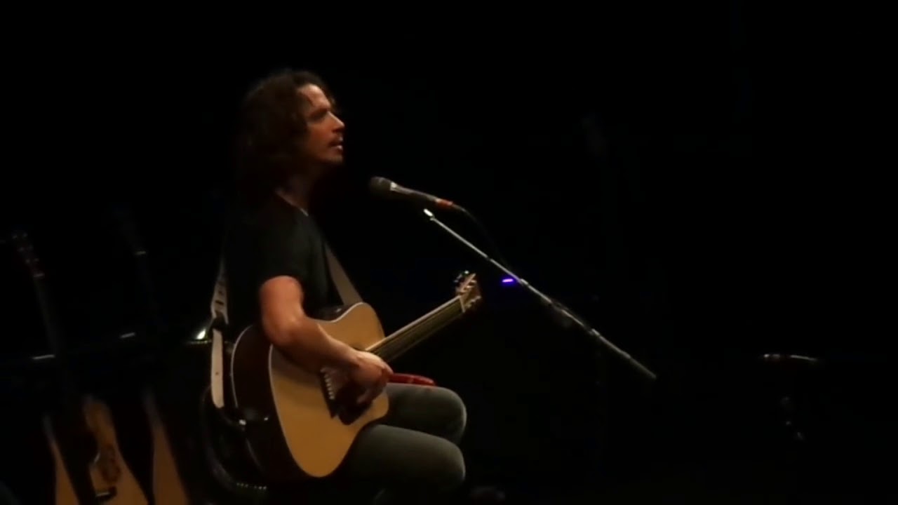 Watch Chris Cornell jokes with a fan who's shouting something he can't hear on YouTube Watch Chris Cornell jokes with a fan who's shouting something he can't hear on YouTube