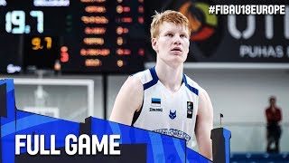 Denmark v Estonia - Full Game - FIBA U18 European Championship 2017