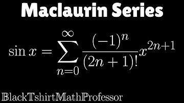 Maclaurin-reeks voor sin x (Calculus 2)
