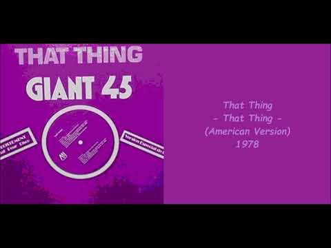 That Thing — That Thing - That Thing (American Version) - 1978