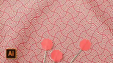 Overlapping Circles Pattern | Adobe Illustrator