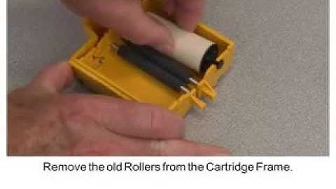 ZXP Series 7 -  How To  Replace the Cleaning Rollers