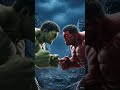 Hulk vs Red Hulk 🔥 | सबसे खतरनाक लड़ाई 😱 | Emotional Ending 💔 #ai #hulk