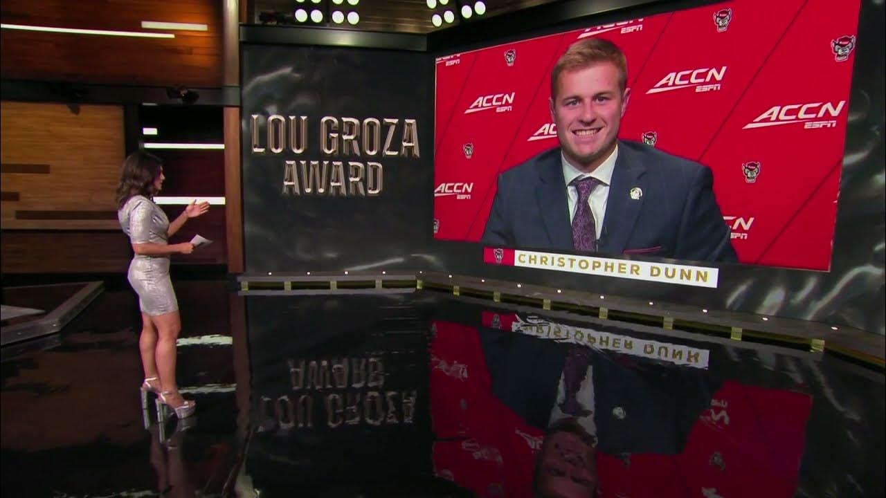 NC State's Christopher Dunn Wins the 2022 Lou Groza Award YouTube