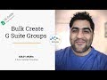 Bulk Create G Suite Groups with Ok Goldy