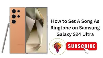 How to Set A Song As Ringtone on Samsung Galaxy S24 Ultra 🔥 | 2025 Easy Method 🎵📱