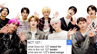 NCT 127 Answer the Web&#39;s Most Searched Questions | WIRED