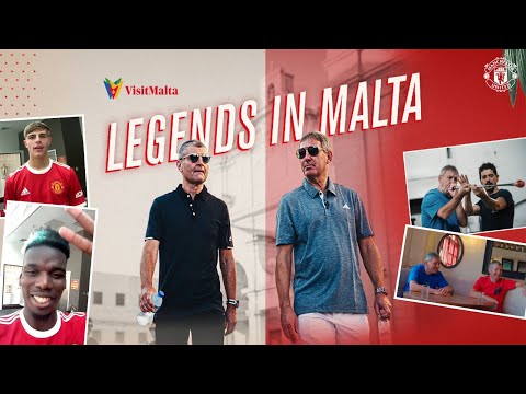 Paul Pogba, Brandon Williams & Lee Grant test legends in Malta | Manchester United | Visit Malta