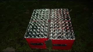 Krasse 144 Shots Cakebox von VOLT Vuurwerk - CODE RED - Hammer Verbund Box