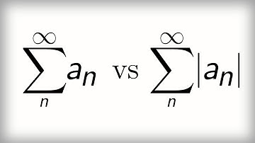 13.15 Absolute convergence vs conditional convergence