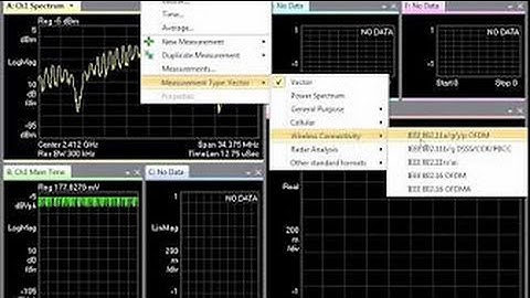 Keysight 89600 VSA Software - Basic Demodulation of 80211 Signal
