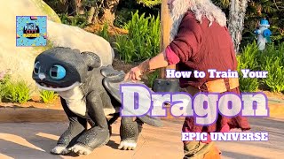Dart from How To Train Your Dragon in Epic Universe Orlando!
