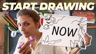 Quick Sketch Warm-Up to Get You Started #drawingtutorial #howtosketch  