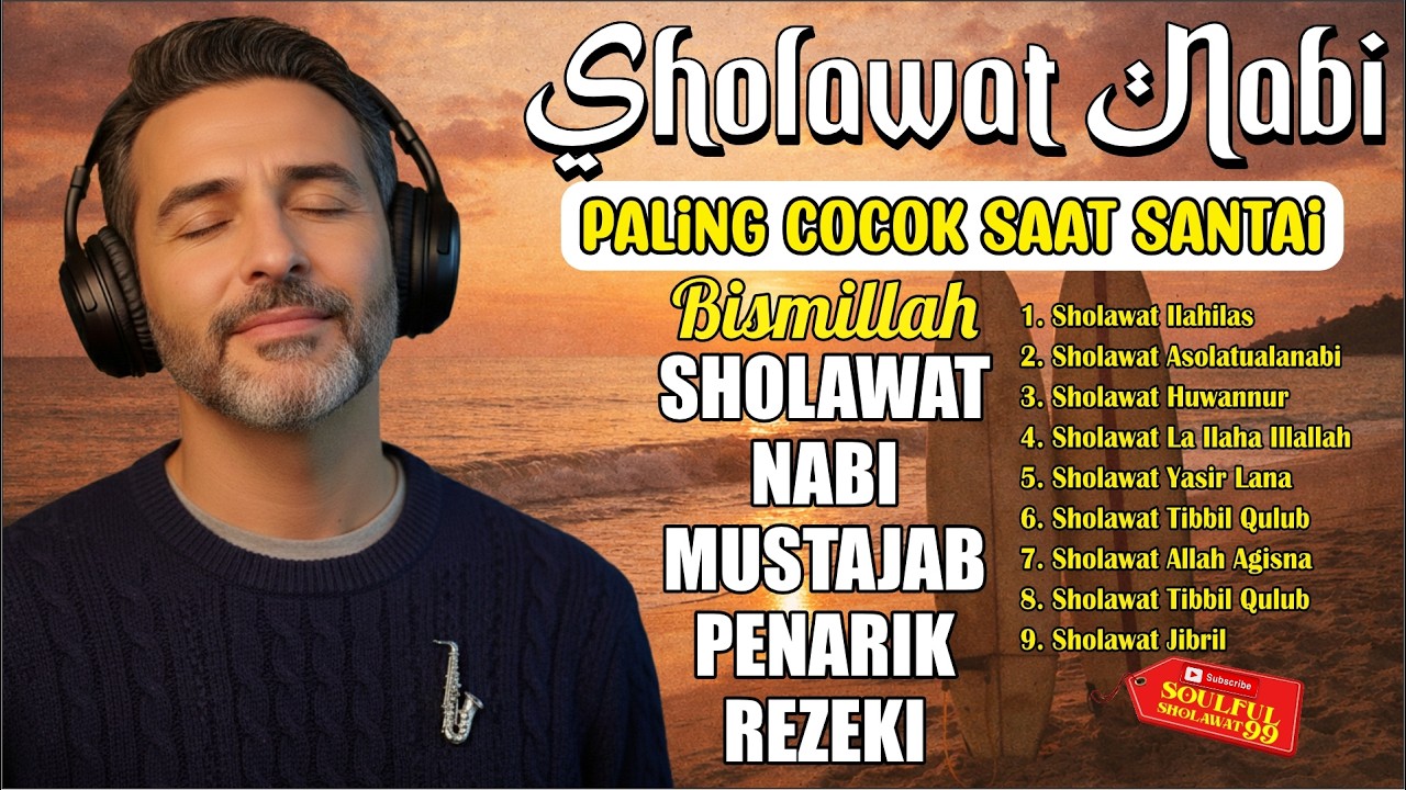 Sholawat Nabi Paling Santai 🌿 Suara Syahdu dan Menenangkan