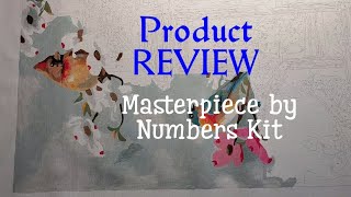 Masterpiece-by-numbers Product Review, Paint-by-numbers kit