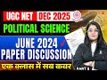 UGC NET Political Science June 2024 Solution by Jaya Mam
