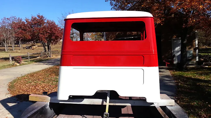 1960 Jeep Willys repainted outside