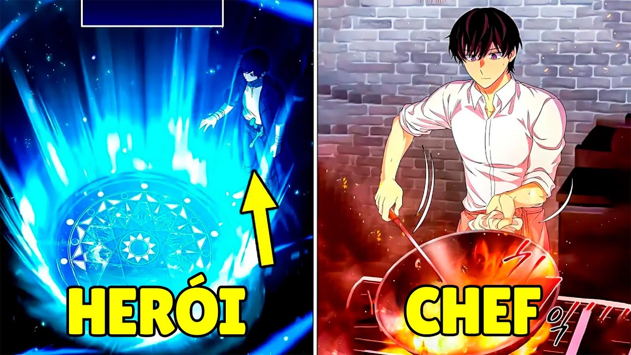 O HERÓI LENDÁRIO Abre Um RESTAURANTE BIZARRO Onde Comer AUMENTA Seu PODER – Resumo de Manhwa