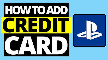 How To Add Credit/Debit Card On PSN Account (PS4 & PS5) | Playstation