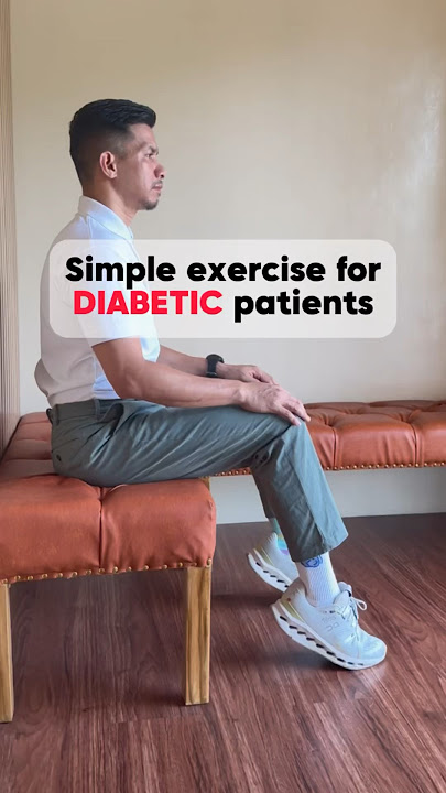 SIMPLE EXERCISE FOR DIABETIC PATIENTS! #diabetes #diabetesawareness #diabetic #diabetesmanagement