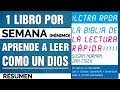 LA BIBLIA DE LA LECTURA RÁPIDA - 37 Técnicas, Sugerencias y Estrategias Para La LECTURA SÚPER RÁPIDA