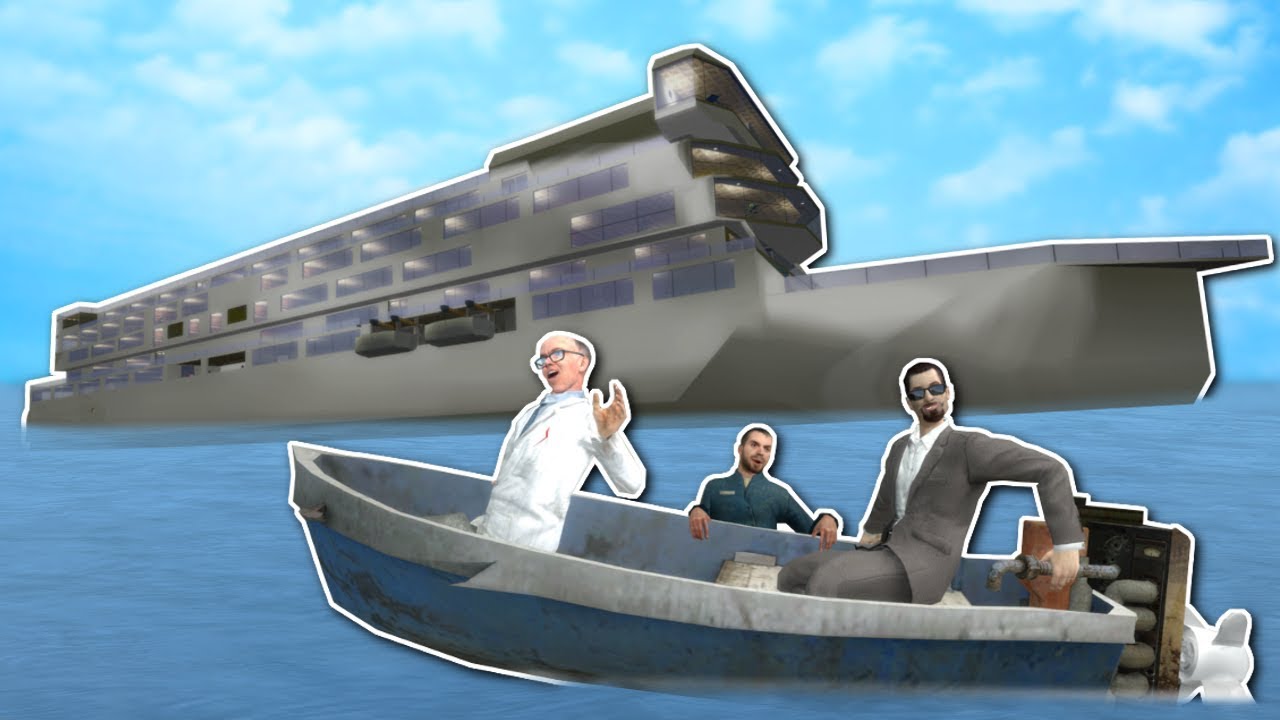 Zombie Survival On Sinking Ship Garry S Mod Gameplay Gmod Ship Sinking Survival Youtube Zombie Survival Survival Gameplay