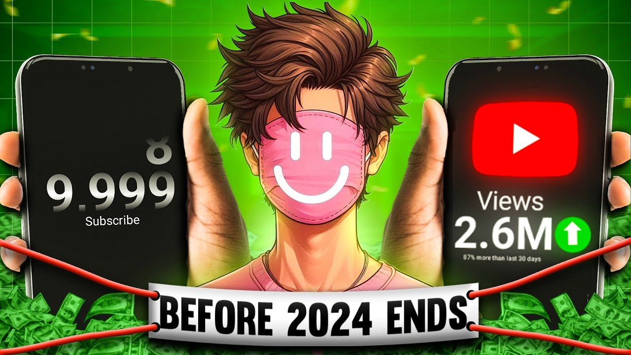 How To Grow a Youtube Channel BEFORE 2024 ENDS! (100% Working Trick)