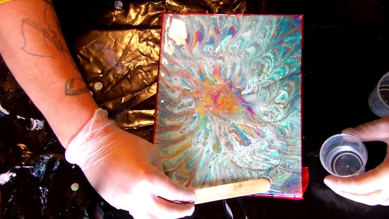 1st Time Using Resin To Seal My Painting YouTube 1st Time Using Resin To Seal My Painting YouTube