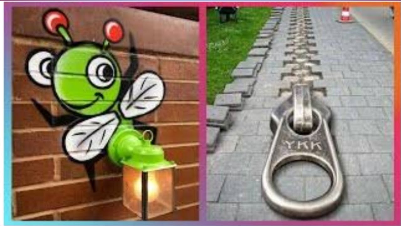 3D Street Art at Another Level By Most Popular Artists like- banksy....