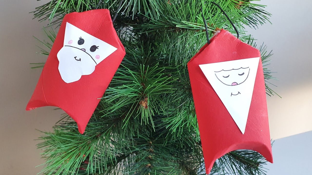 Père Noël kawaii avec un rouleau de papier toilette - YouTube