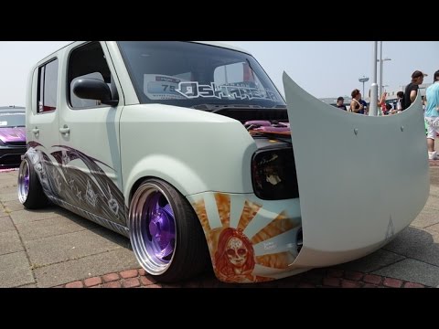 4k Nissan Cube Custom 日産キューブカスタム Show Upドレスアップコンテスト15 Youtube