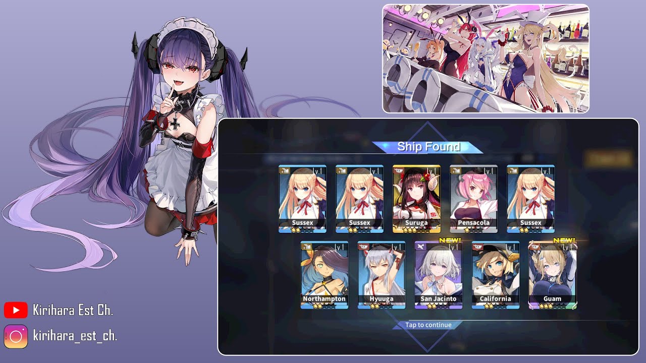 IT'S TIME TO GACHA - AZUR LANE ID - YouTube