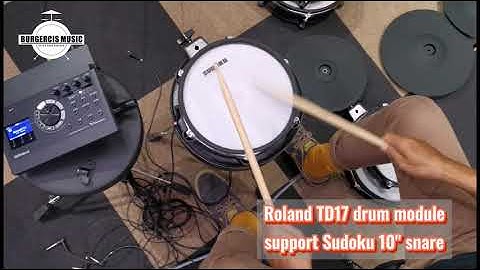 Roland TD17 module support Sudoku 10" electronic snare