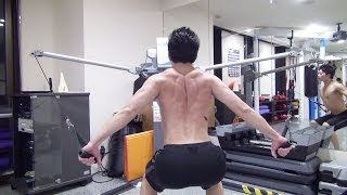 【筋トレ】キレイな背中を作るケーブルトレーニング