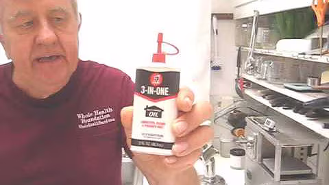 Oiling a front motor shaft seal on a WHF juicer with Front Loading Feed Tube