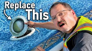 Replace In-Ground Swimming Pool Light Yourself