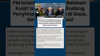 Download Lagu Netanyahu Perintahkan Serangan Israel ke Gudang Senjata Gaza, Qatar Nilai Perdamaian Gagal Total MP3