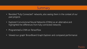4 4 CNN Versus Fully Connected Network Performance   Machine Learning with TensorFlow Video