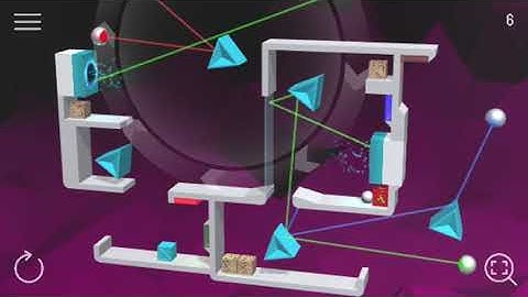 Laserbreak 3. Level Pack 1. Level 6. Walkthrough.