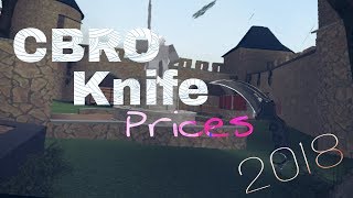 Roblox Cbro 2018 Knife Prices By Deliso Francis - getting the karambit splattered 2roblox cbro youtube