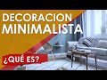 ✔️ ¿Qué es la DECORACION MINIMALISTA😲? Diseño minimalista moderno para la sala, comedor y cocina. 👌