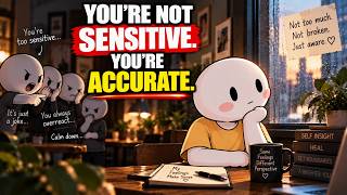 You're Not Sensitive. You're Accurate.
