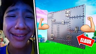 BROMA a mi AMIGO con las NUEVAS PAREDES de FORTNITE  *MUY DIVERTIDO*