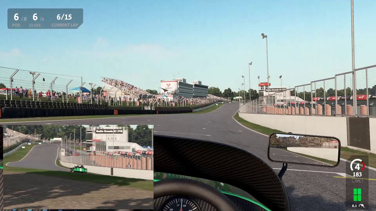 AMS2 Multiclass Caterham Brands Hatch YouTube