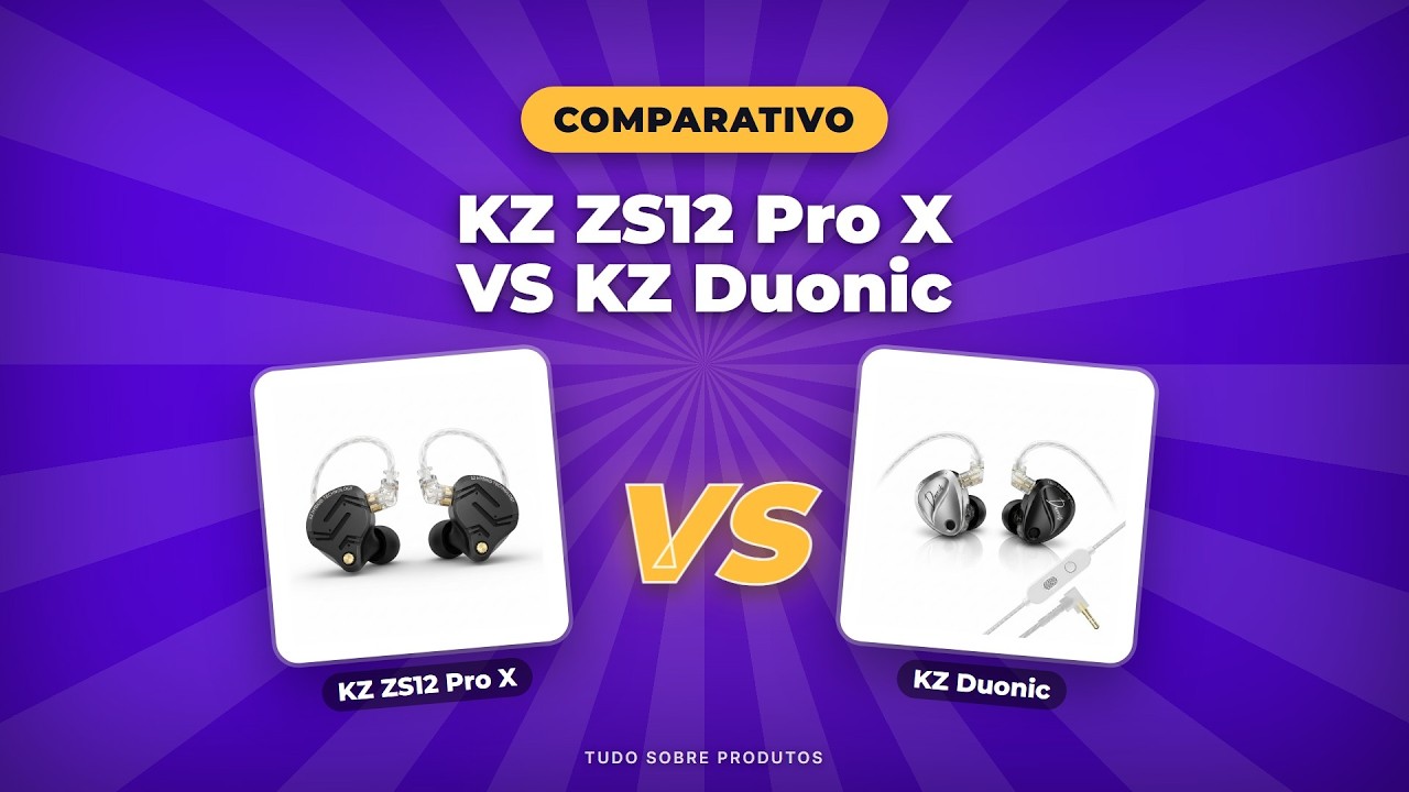 Capa: KZ ZS12 Pro X vs Duonic: Qual o MELHOR custo-benefício em 2026?
